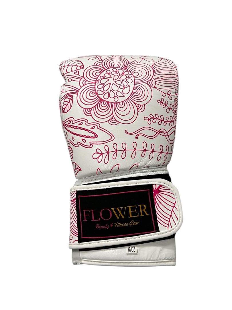 FLOWER BOXING GLOVE PINK LINE ボクシンググローブ