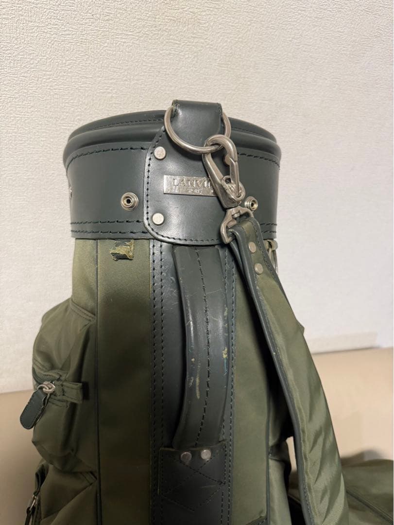 【送料込み】廃盤希少品　ランバン　LANVIN ゴルフバッグ　激レア