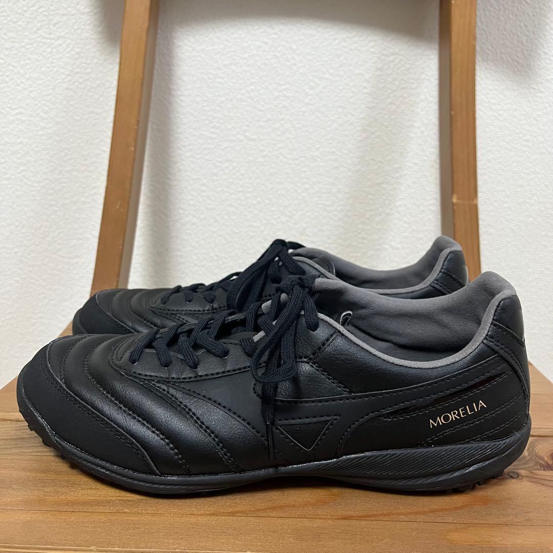 ミズノ モレリアSALA ELITE TFフットサルシューズ ブラック　24.5