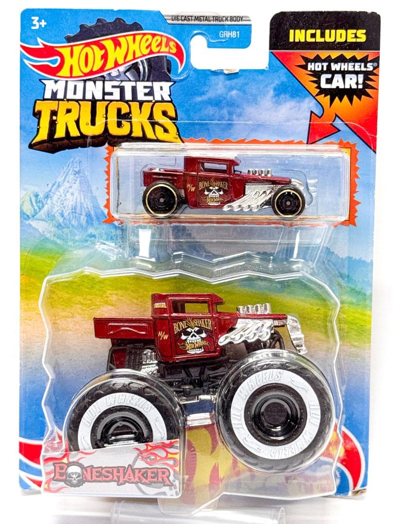 ホットウィール★ BONE SHAKER ★ モンスタートラック ２台