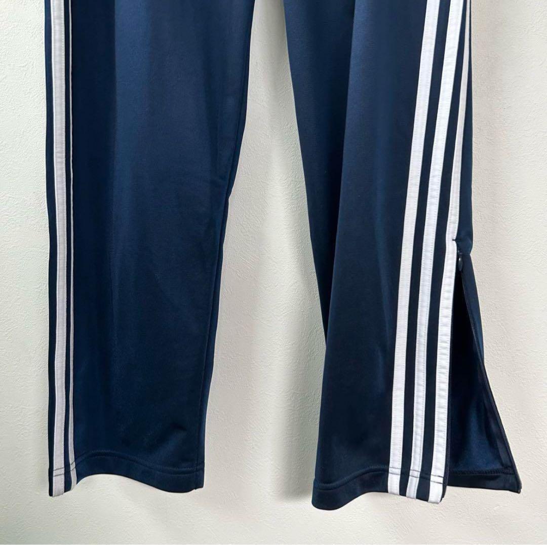 adidas トラックパンツ ジャージ 裾ジップ フレア