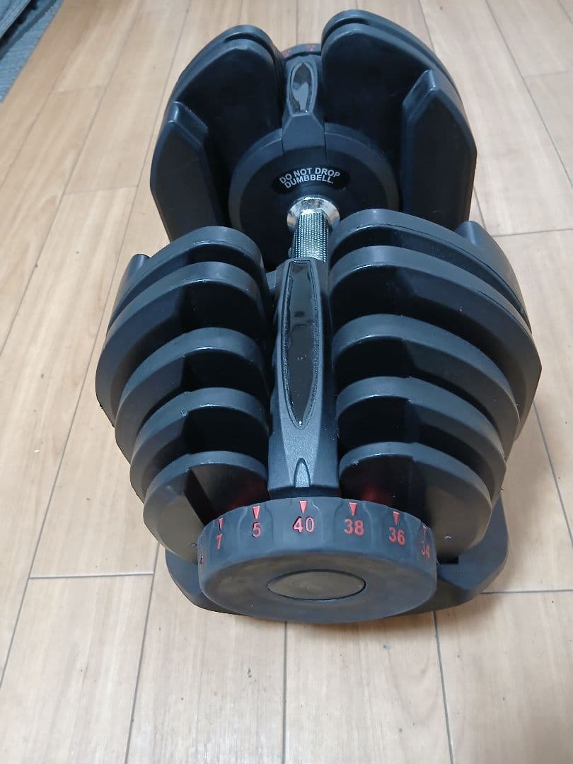 可変式ダンベル 40Kg×1個/計40Kg