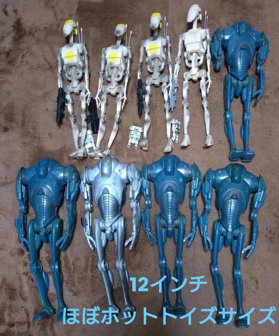 ハズブロ　12インチスターウォーズ　バトルドロイドスーパーバトルドロイドジャンク