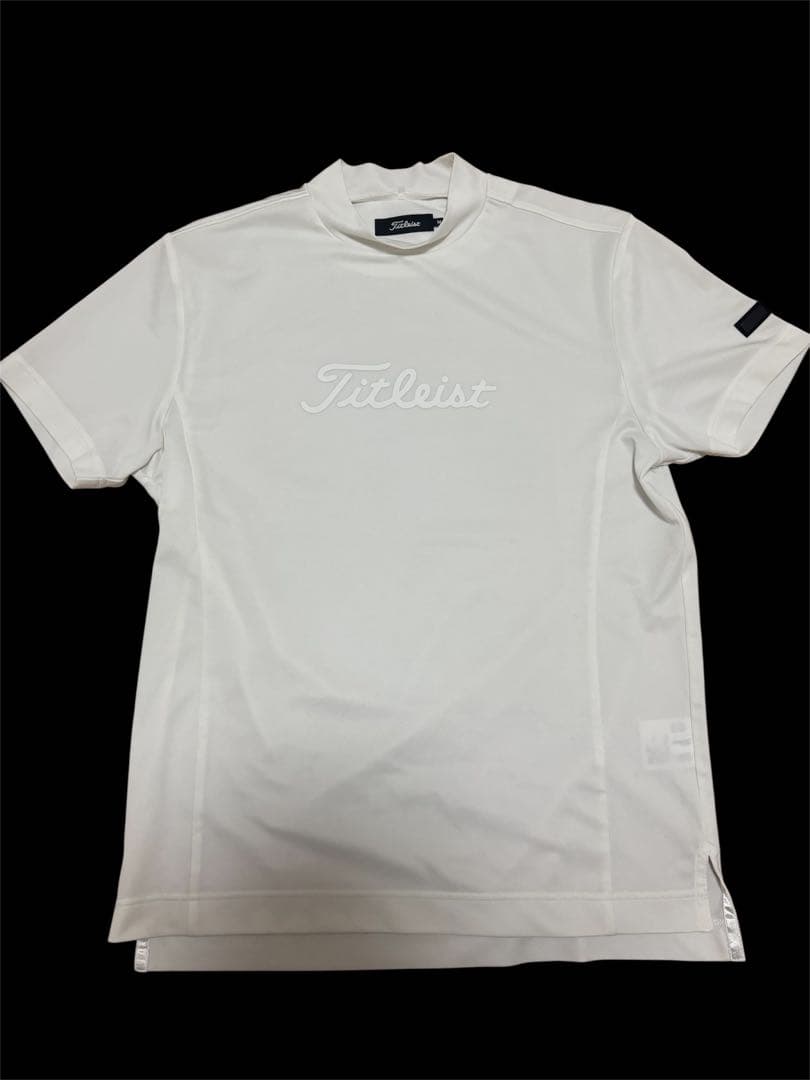【試着程度未使用】 Titleist モックネック シャツ(ホワイト)M