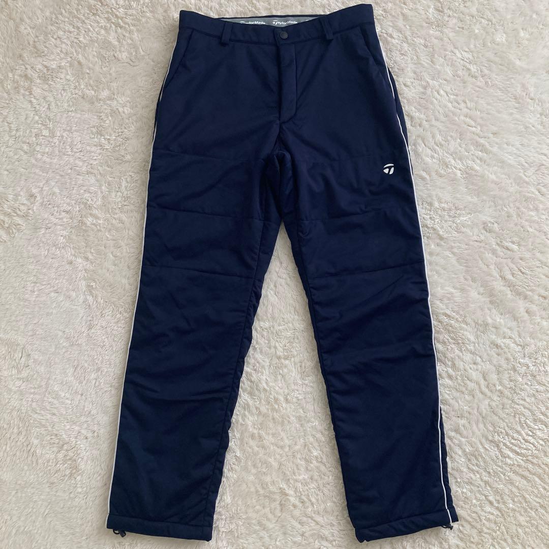 美品！TaylarMade テーラーメイド 中綿ロングパンツ　ネイビー　S