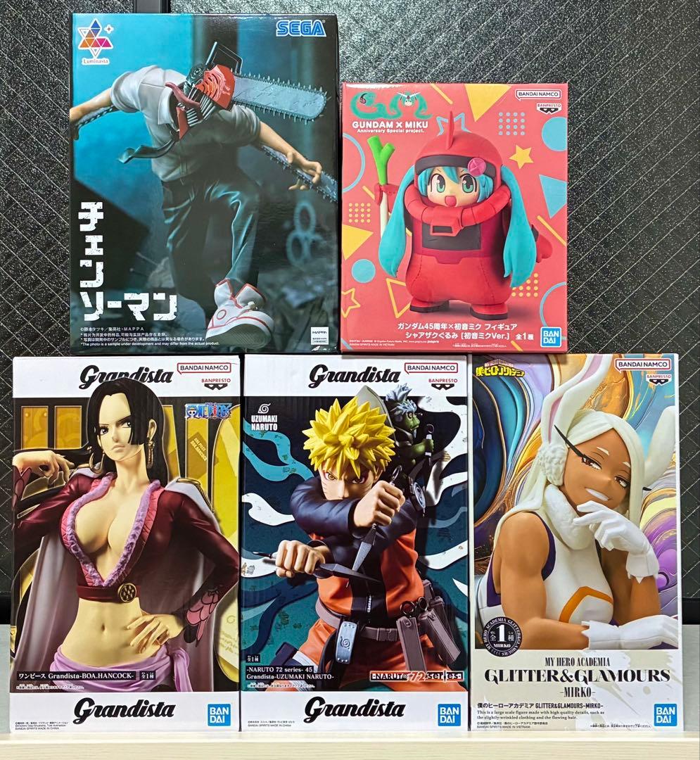 【人気アニメフィギュア5種5体セット】 まとめ売り __!__!