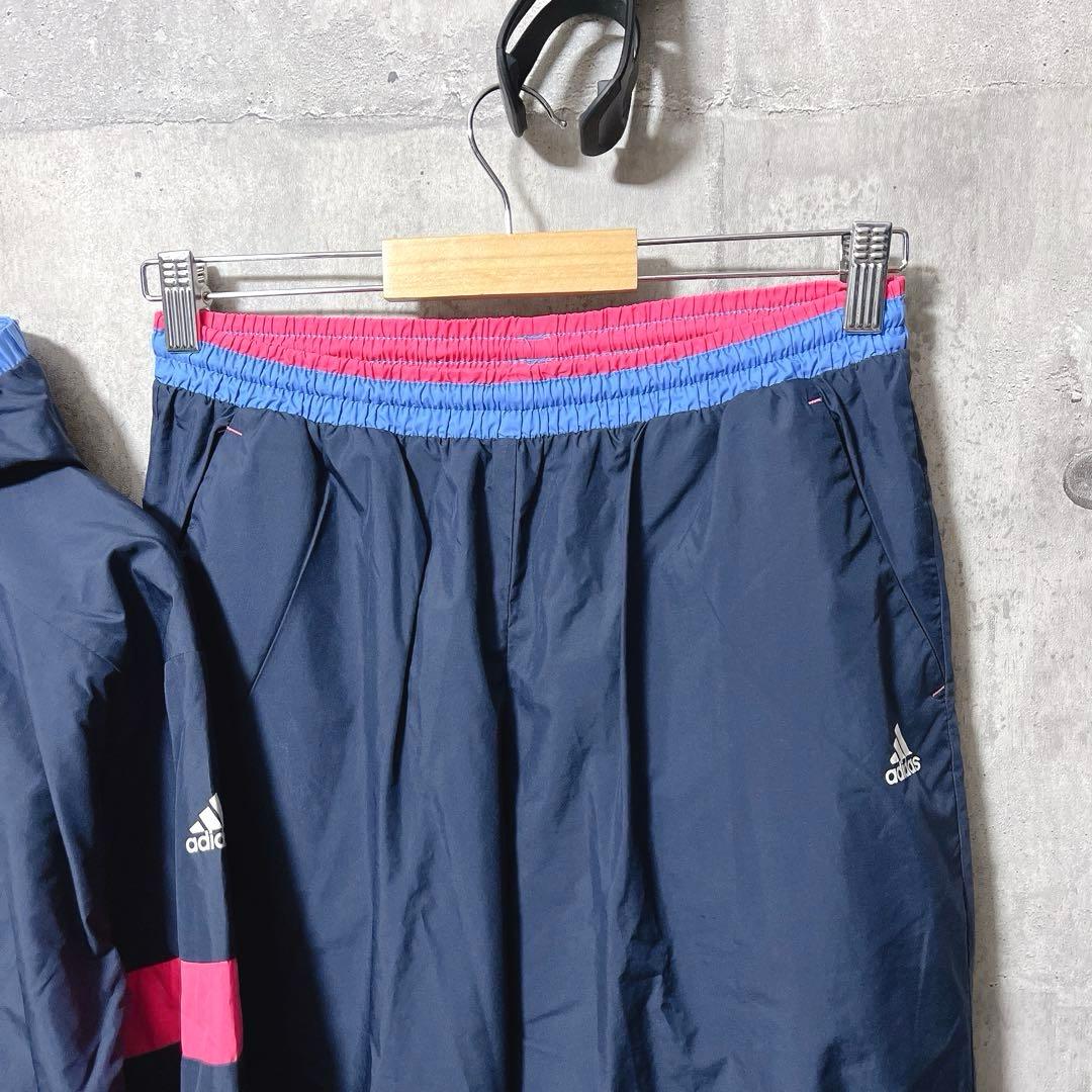 adidas ビッグサイズ ウインドブレーカーパンツセットアップ 上下セット