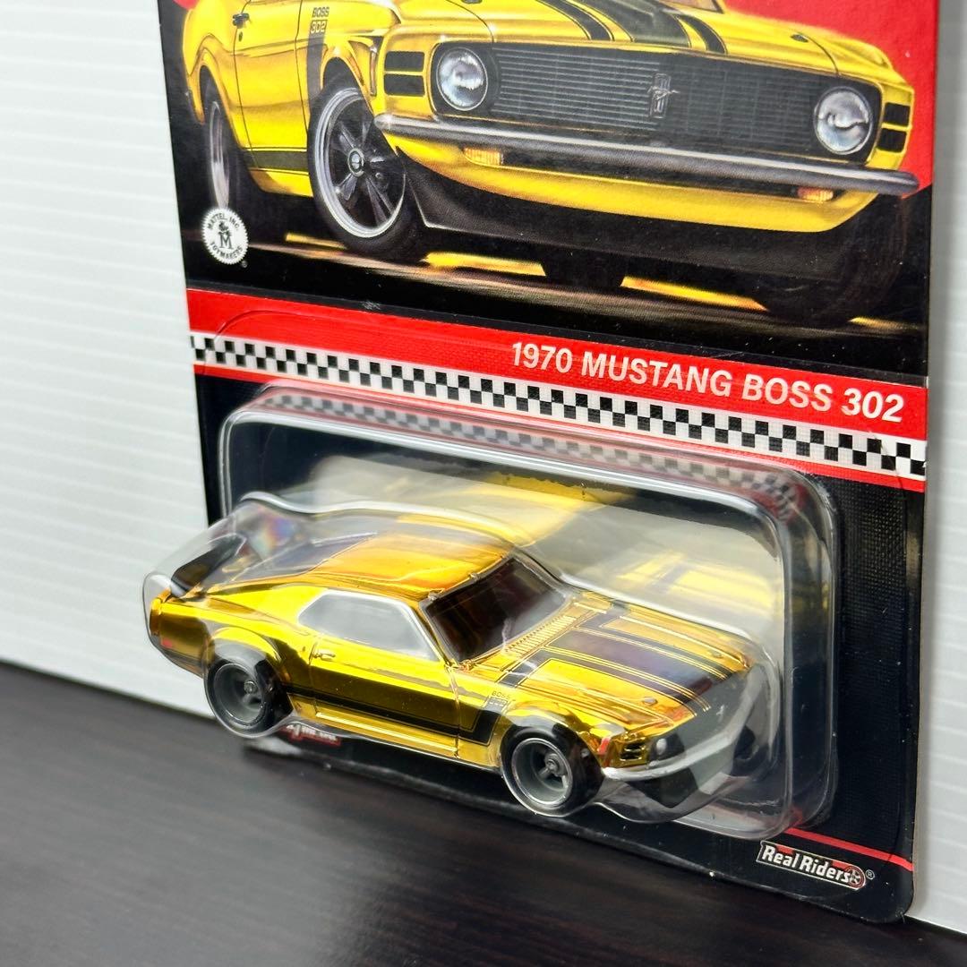 ホットウィール　プレミアム　RLC　‘70 フォード マスタング ボス 302