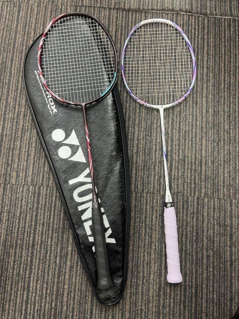 YONEX ASTROX100 GAME 4UG5 ナノフレア111 2本セット
