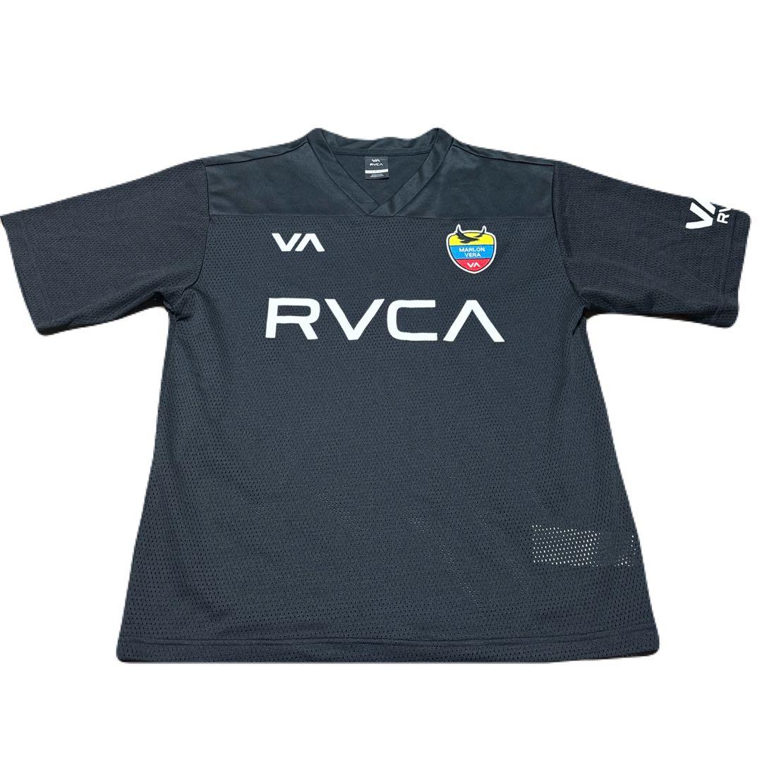 【激レア・美品】RVCA マルロン・ヴェラ コラボモデル メッシュTシャツ S