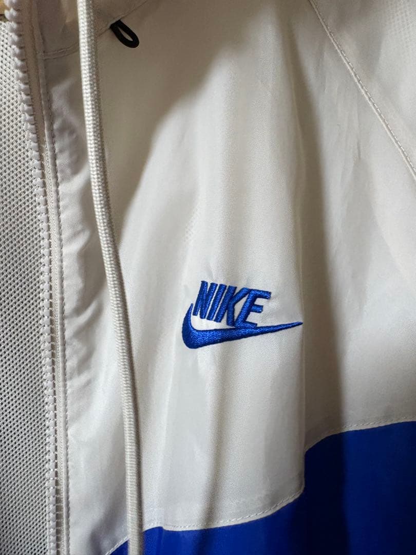 NIKE ウィンドブレーカー ウィンドランナー青/白