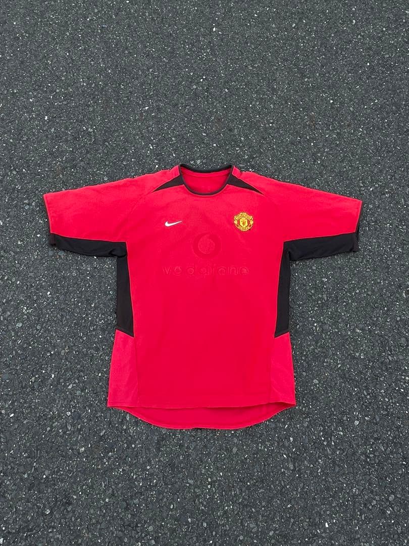 00s シーズン　Nike マンチェスター・ユナイテッド シャツ　サッカーユニ