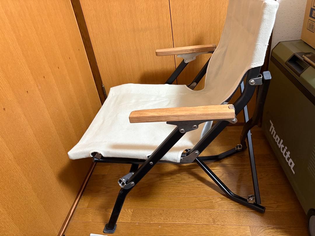 スノーピーク アウトドアチェア ローチェアショート アイボリー