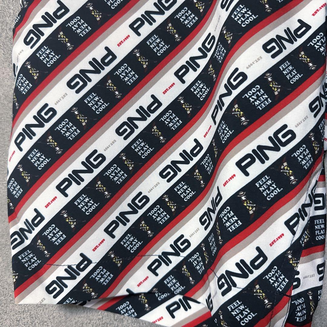 【新品】 PING ピン ハーフ パンツ ゴルフウェア メンズ タグ付き 総柄
