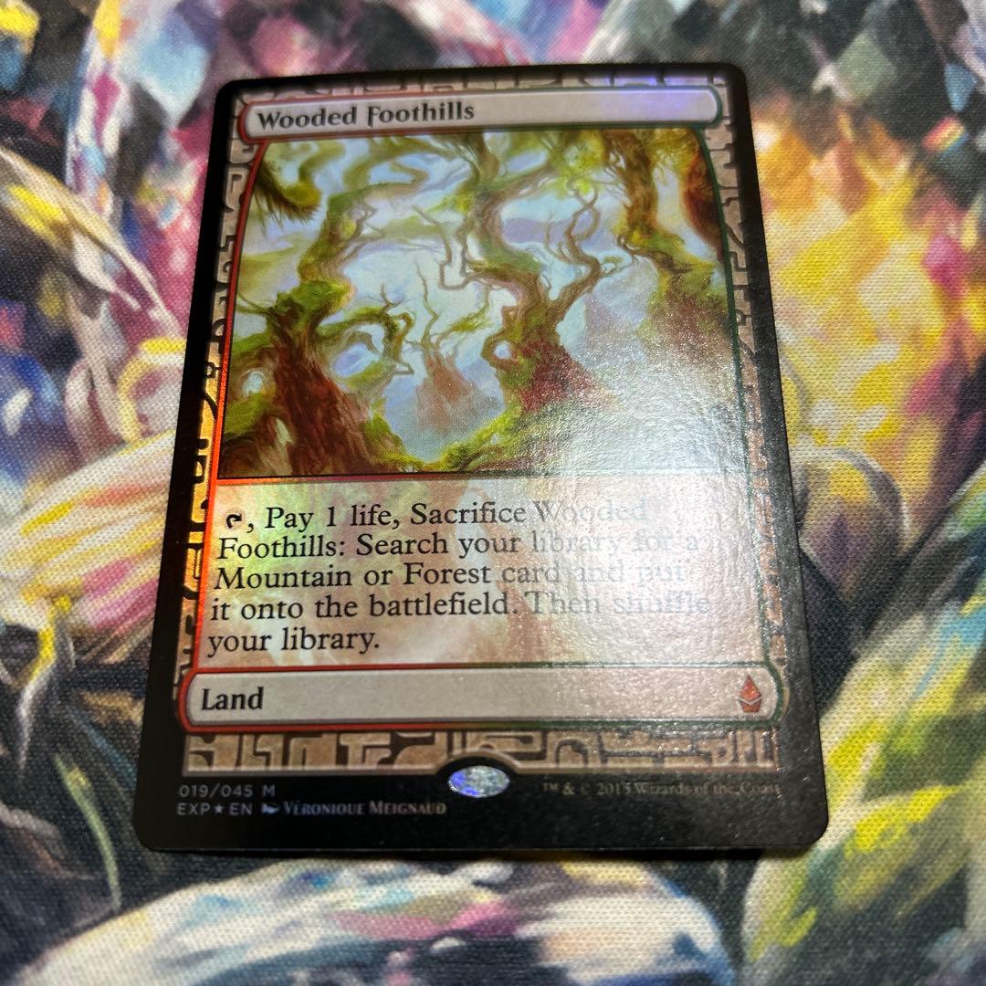 樹木茂る山麓　foil EXP