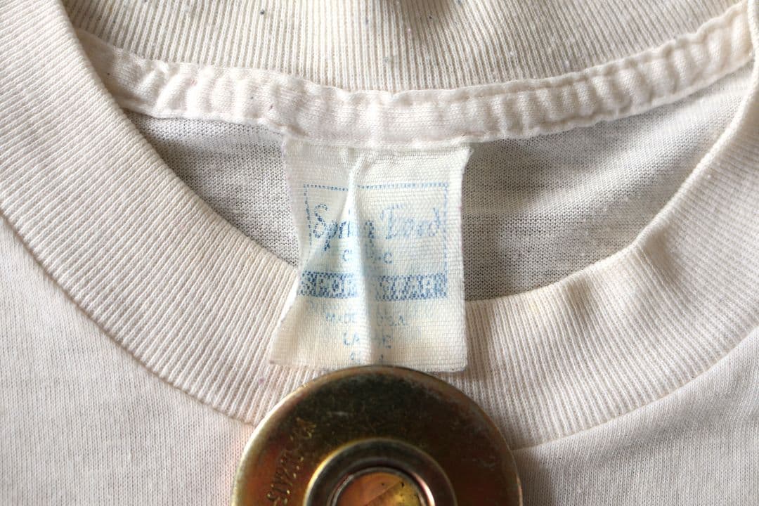 80'S vintage ROLLING STONES Tシャツ 白 Lサイズ