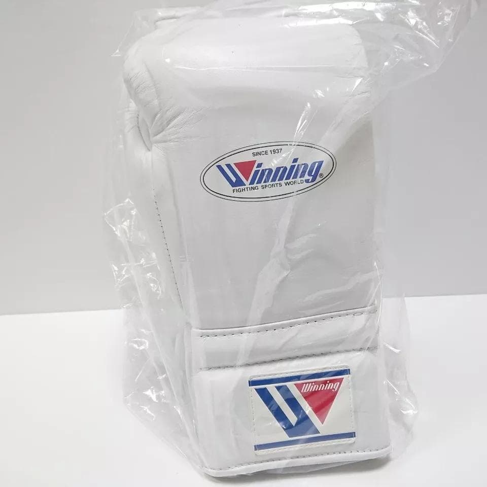 winning ウイニング ボクシンググローブ 12oz 白 MS-400①
