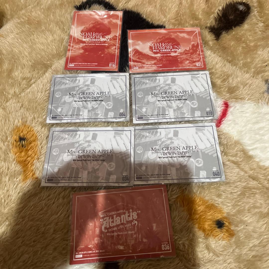 Mrs. GREEN APPLE 大森元貴 フォトカ 7枚セット