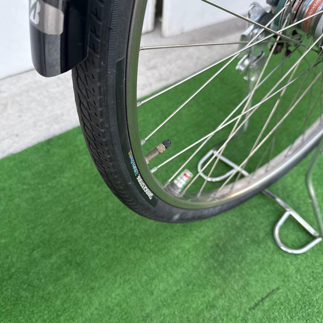 ブリヂストン電動アシスト自転車26インチ8.9Ah ブラウン