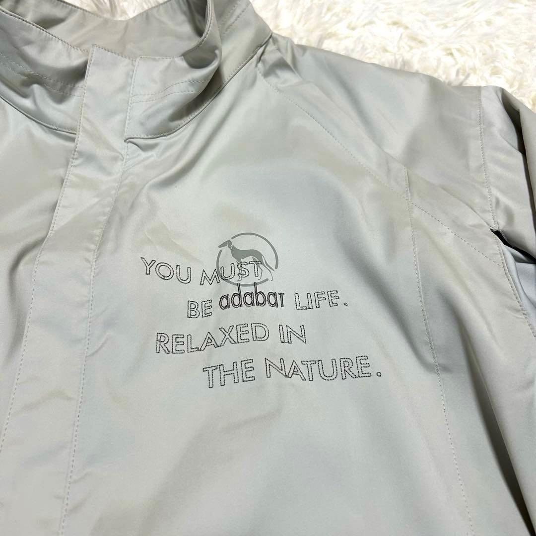 【アダバット】秋冬 ロゴマーク 長袖 ゴルフ ブルゾンジャケット 2way