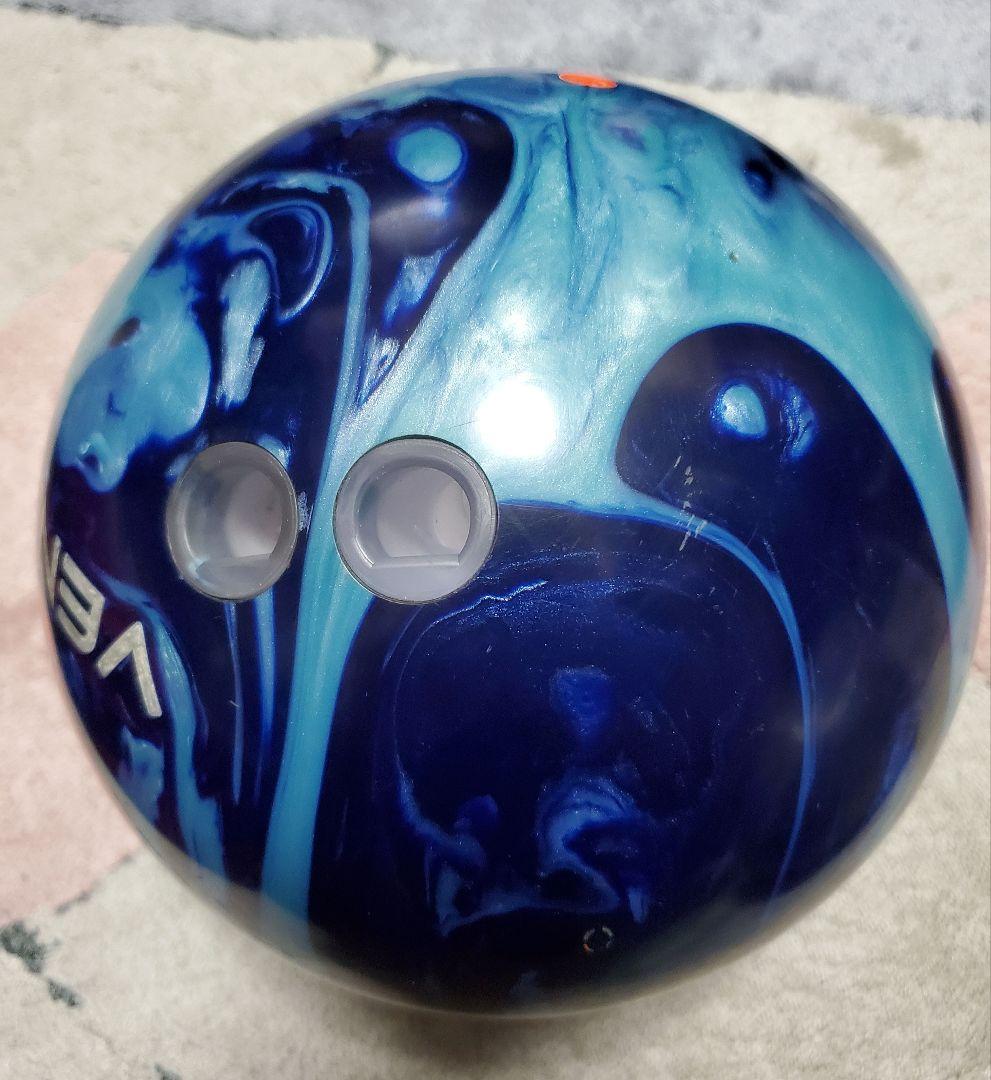 ボウリング　ボール　モーティブ　ブルーコーラルベノム　15ポンド　サムレス