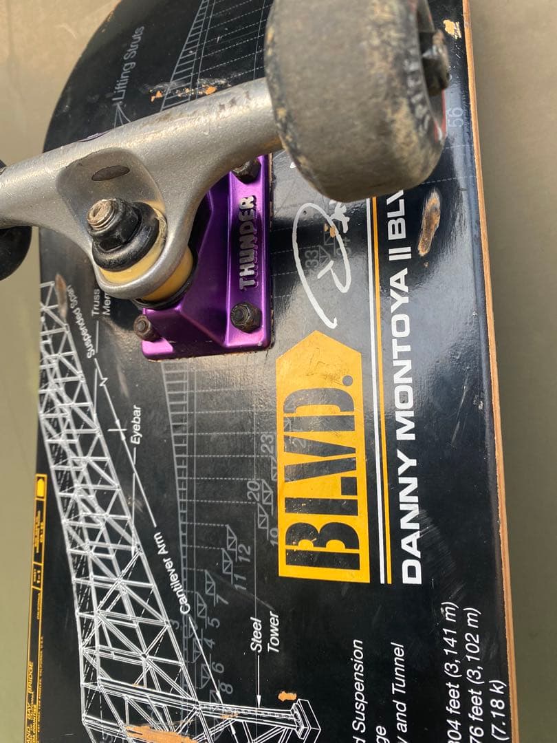 BIVD ブルーバード　ダニーモントーヤ　スケートボード