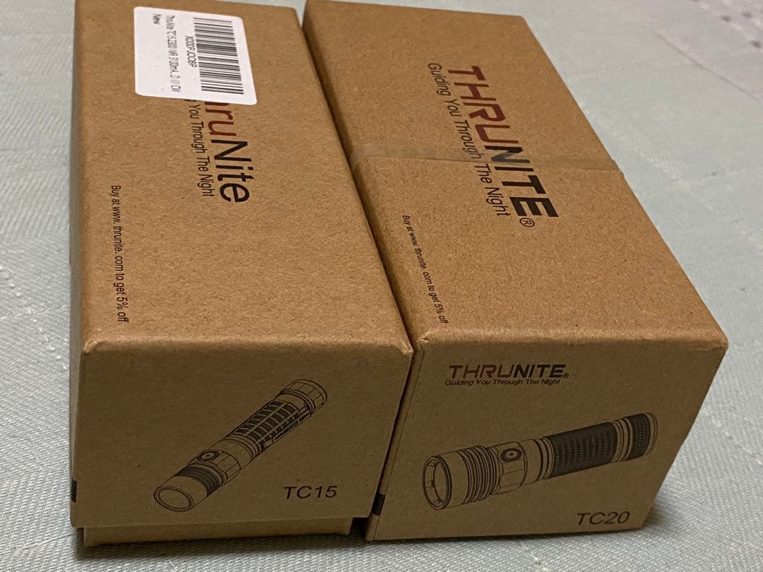 G iNです！スルーナイトThruNite TC20 .TC15 .