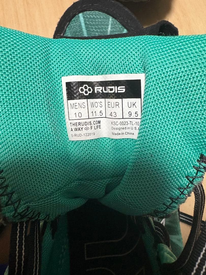 RUDIS レスリングシューズ 10 (US)