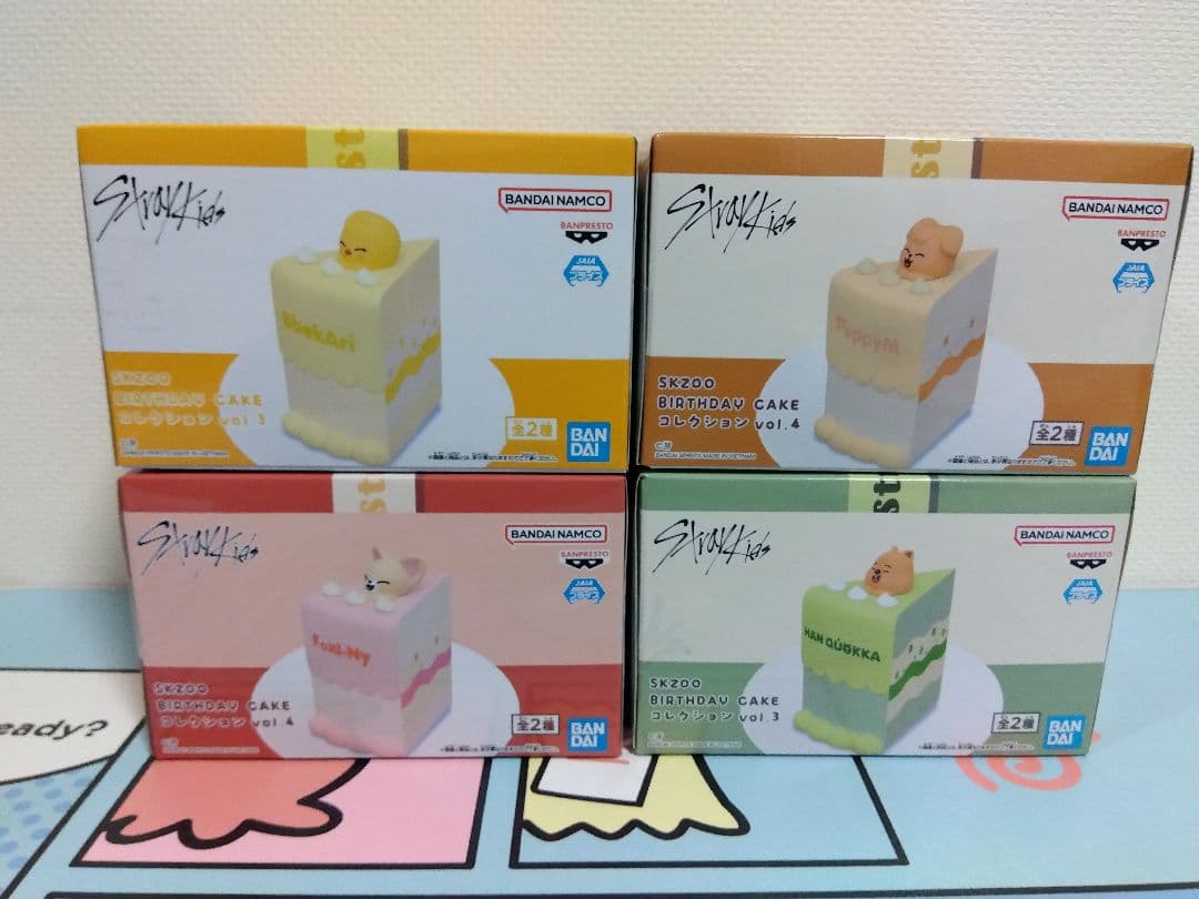 4種 SKZOO BIRTHDAY CAKE コレクション Stray Kids