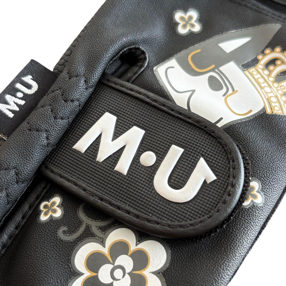 【未使用】MU SPORTS MUスポーツ ゴルフ ゴルフグローブ 両手用