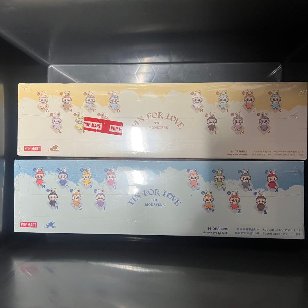 新品　イニシャルラブブ PIN FOR LOVE アソートボックス2箱セット