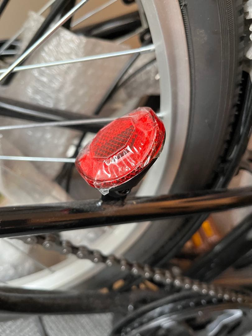 【未使用】折りたたみ自転車 ブラック AIJYUCYCLE