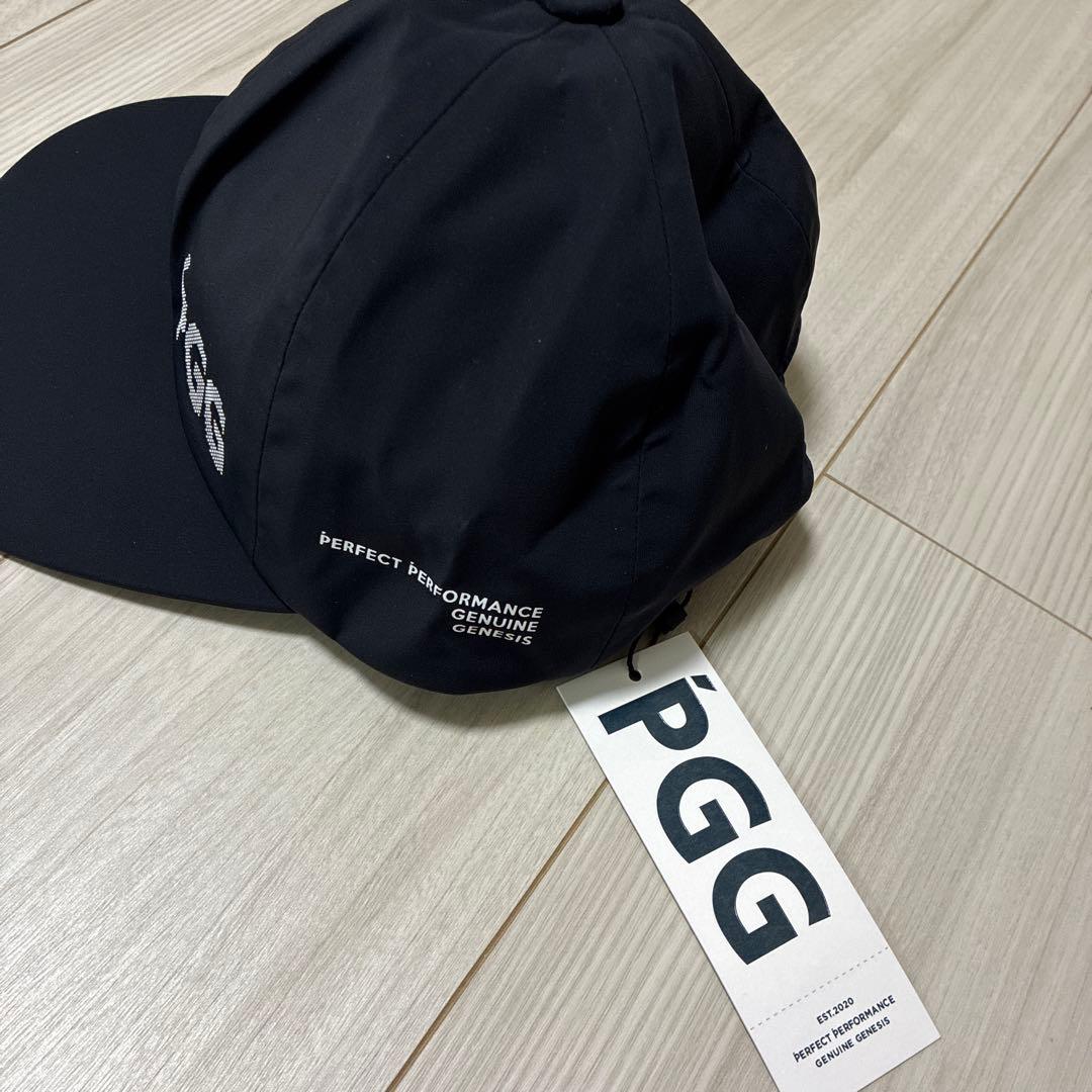 新品未使用品　PGG ブラック キャップ フリーサイズ　パーリーゲイツ