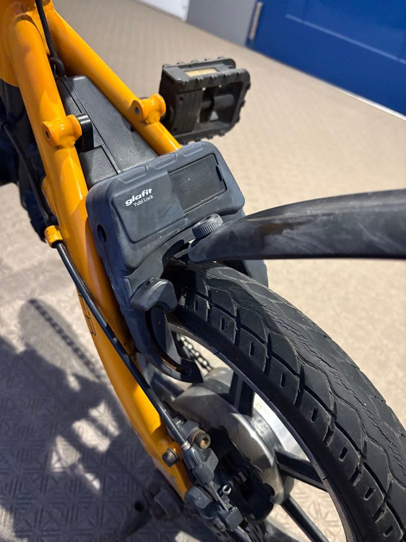 glafit 折りたたみ電動自転車 走行77km 予備バッテリー 東京手渡し可