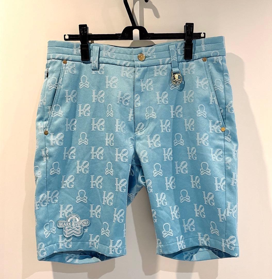 美品 2025★ MARK&LONA ショートパンツ マーク&ロナ ハーフパンツ
