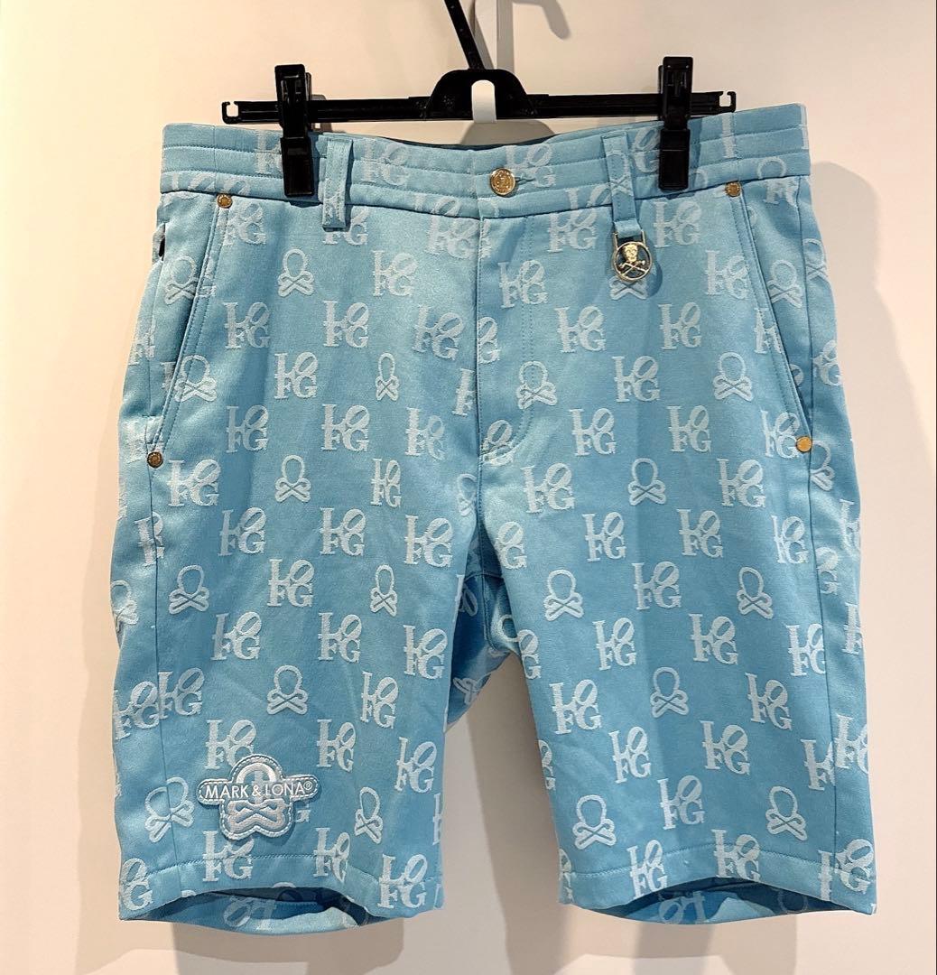 美品 2025★ MARK&LONA ショートパンツ マーク&ロナ ハーフパンツ