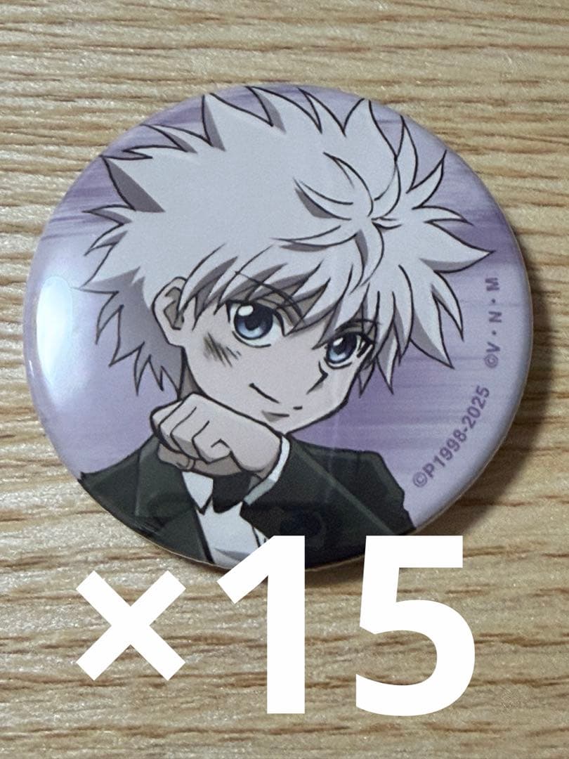 HUNTER×HUNTER バッジ　戦闘後　15個　キルア