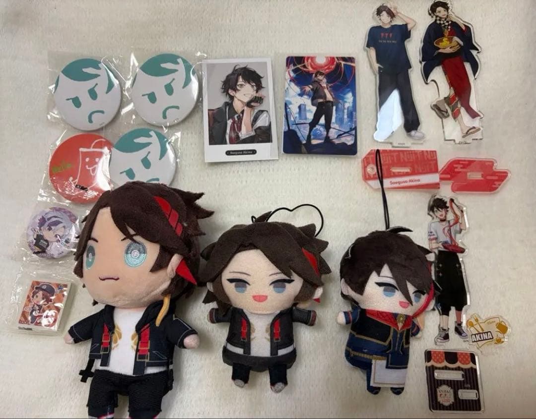 三枝明那 グッズ まとめ売り ぬい にじぱぺ 探偵と助手 Unity アクスタ