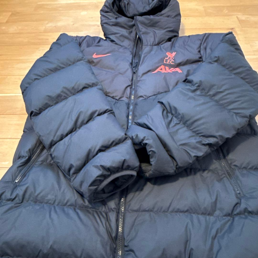 Nike ベンチコート L ブラック　リバプール