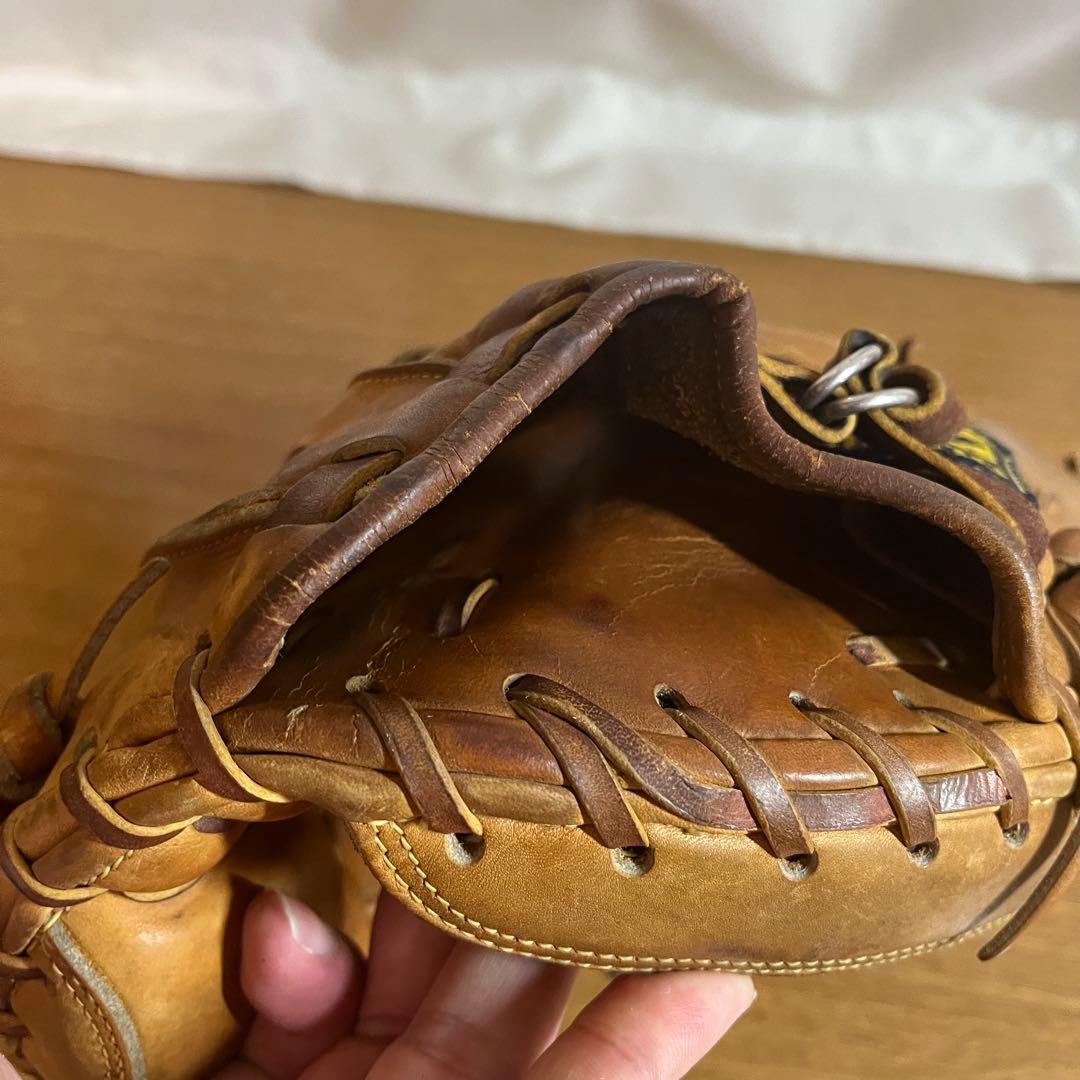 実使用 支給 ZETT プロステイタス 一般硬式 グローブ グラブ 内野用 良品