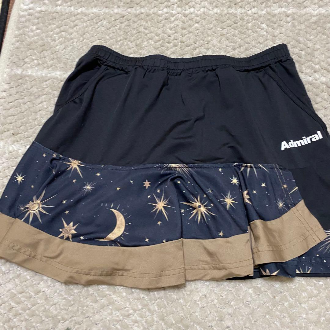 アドミラル　 テニスウェア セット 星座デザイン　 シャツLスコートM