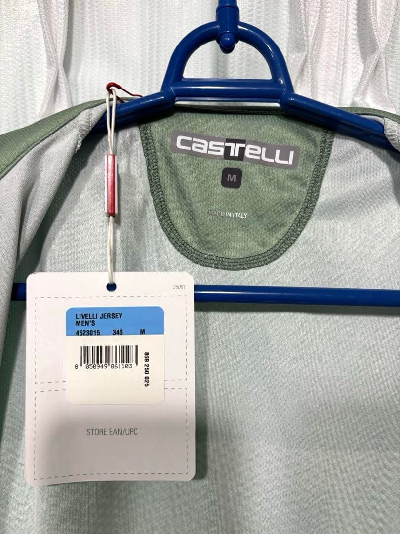新品 カステリ CASTELLI Livelli サイクルジャージ M
