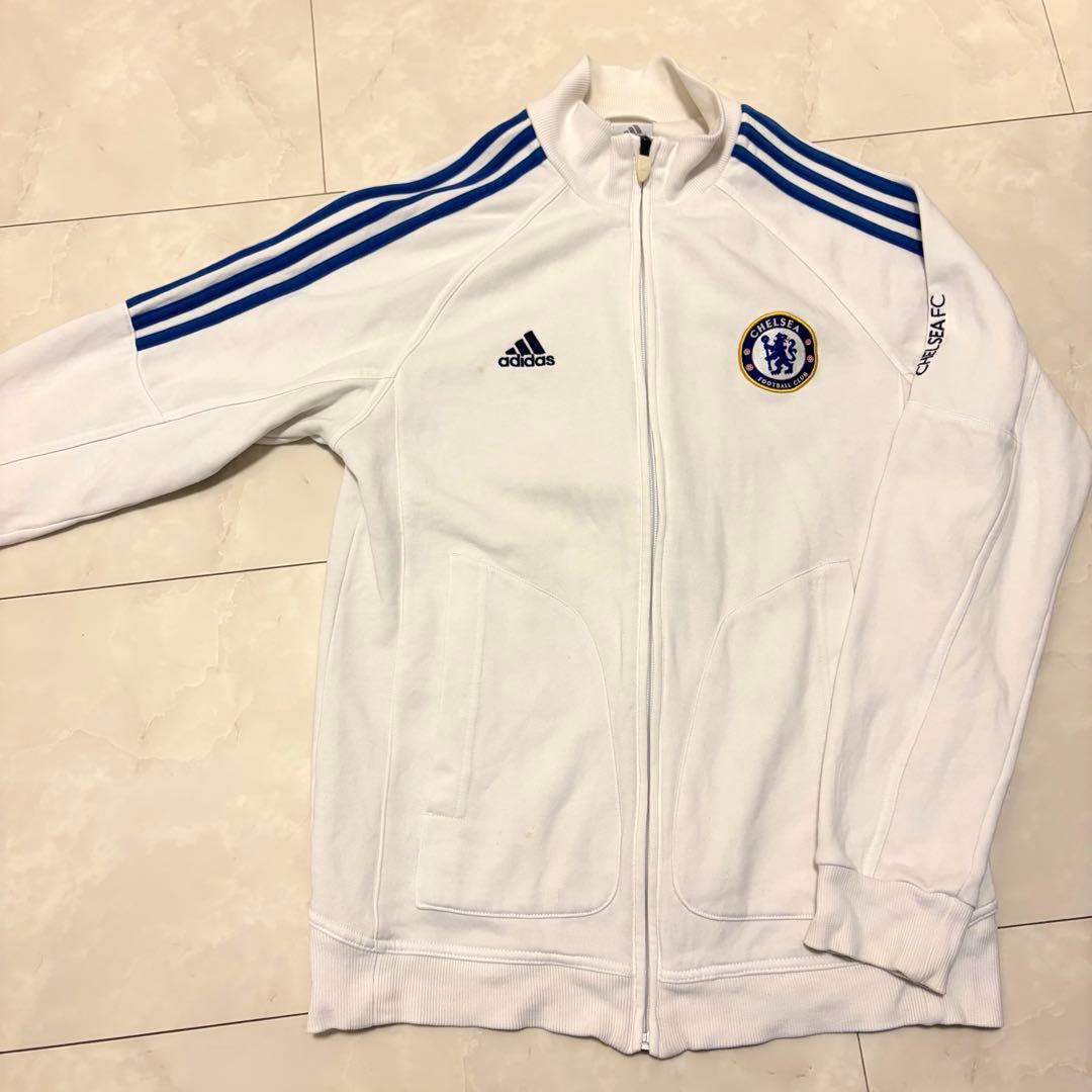 adidas Chelsea FC ホワイトジャージ M サッカー