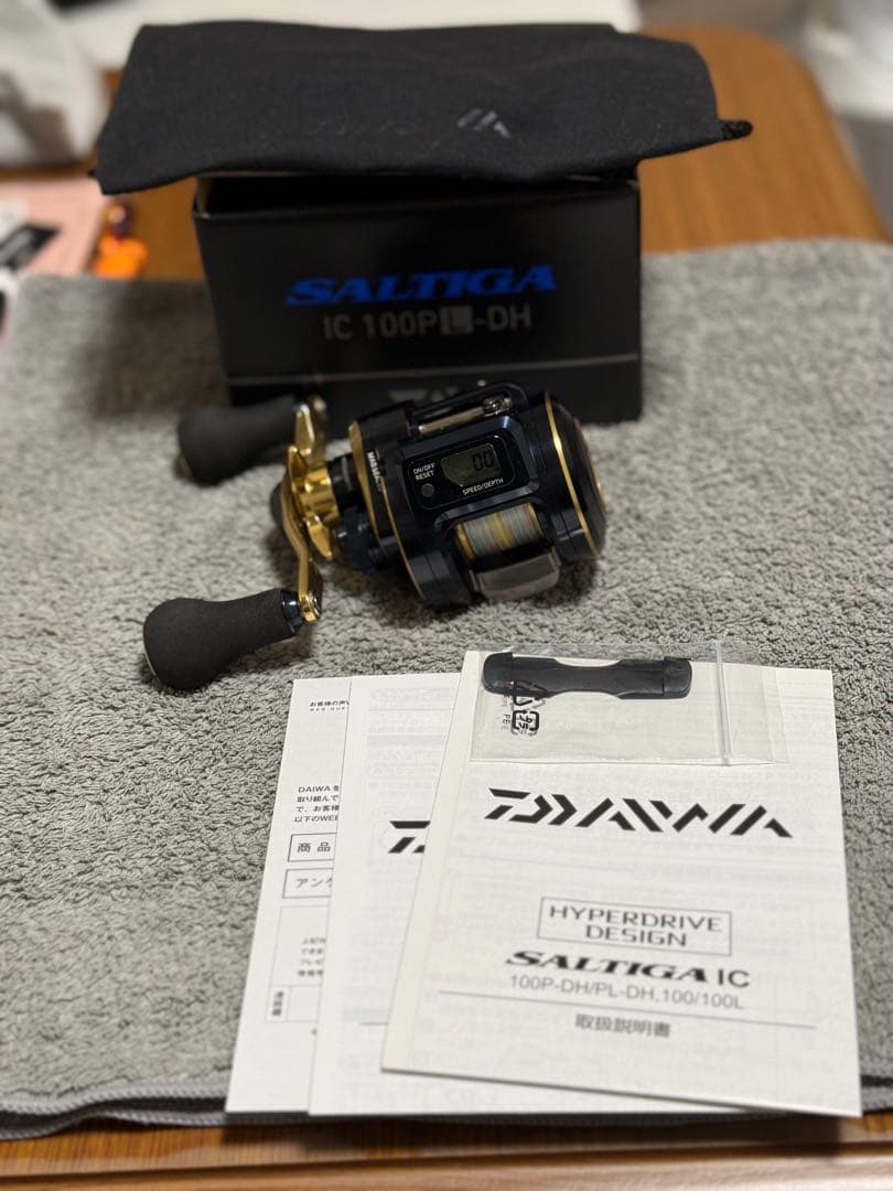 ダイワ SALTIGA IC 100PL-DH 美品