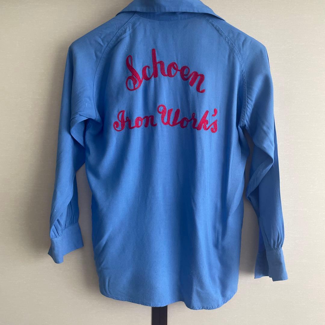 50,60’s長袖レーヨンボーリングシャツ超美品　最終価格