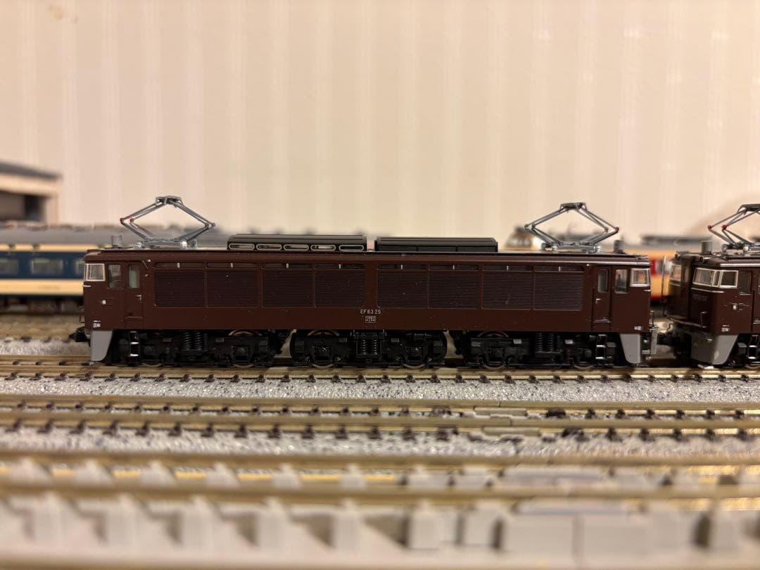 精密加工 tomix 98922 EF63 24・25号機　茶色