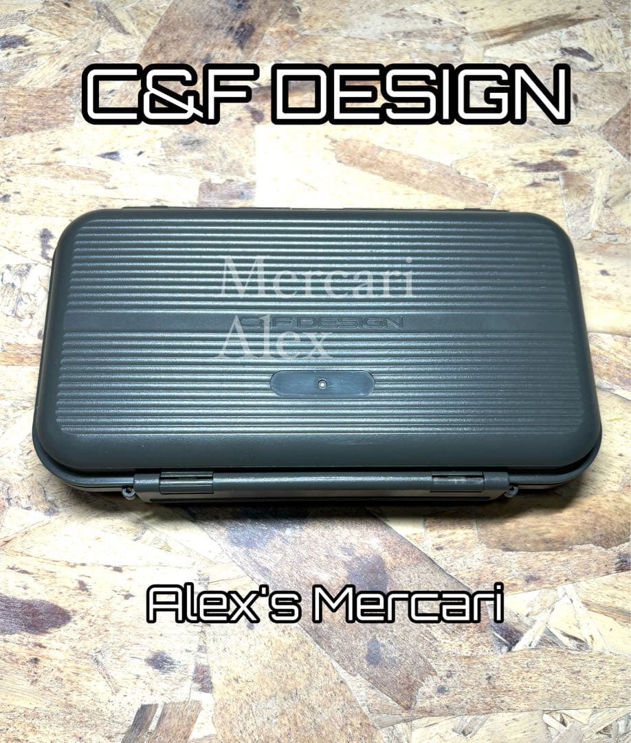 フライ150本C&F DESIGN ウォータープルーフフライケースLサイズ