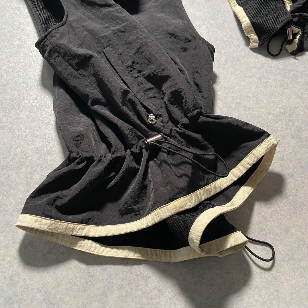 LANVIN SPORT レディース ベスト フリル 2way 40 ニトラ