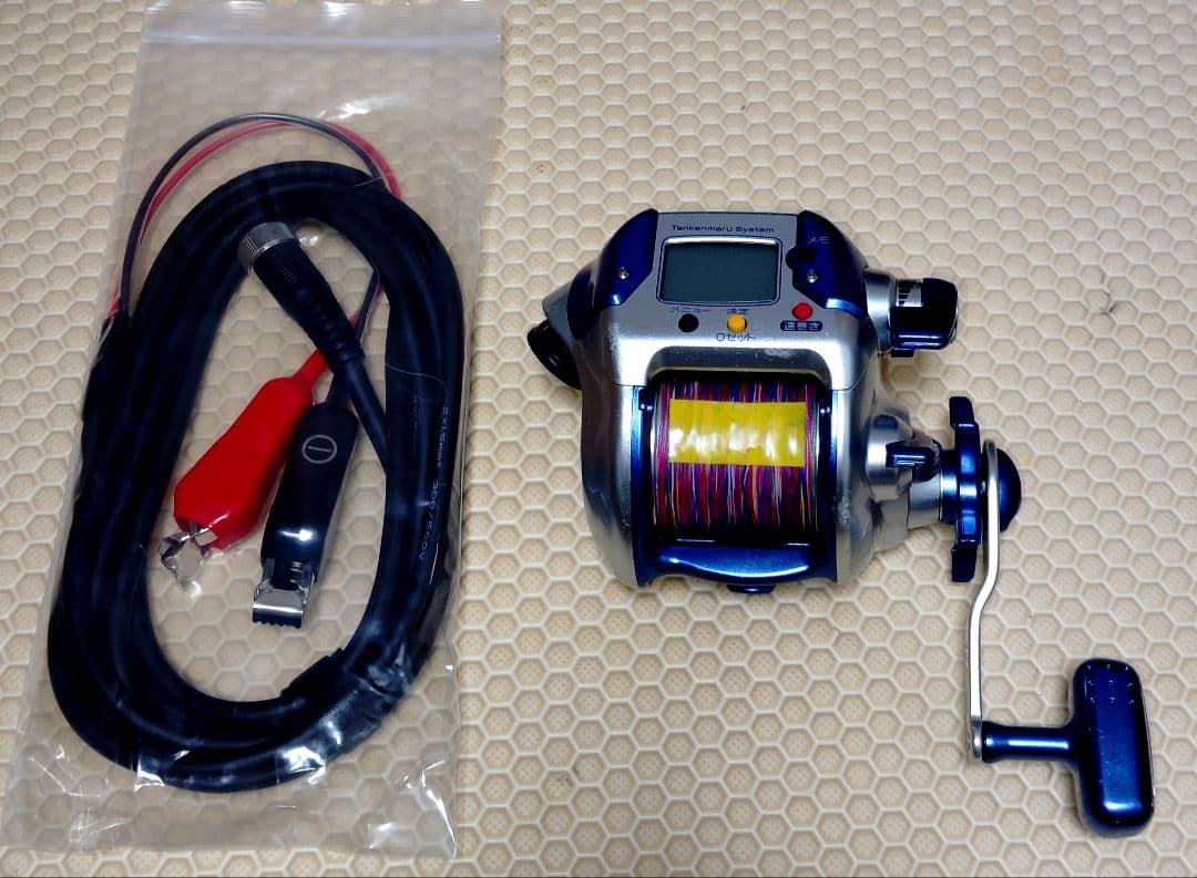シマノ 電動リール 電動丸 3000H 美品 オーバーホールメンテナンス済み ②