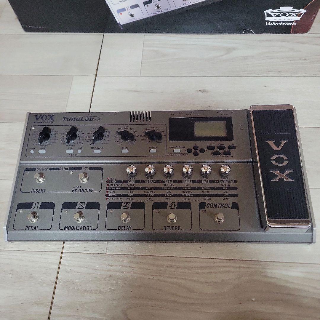VOX ヴォックス ToneLab LE マルチエフェクター 真空管搭載